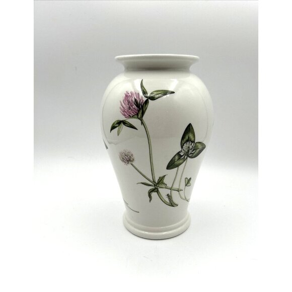 Portmeiron Vase Floral The Queen's Hidden Garden by David Bellamy  8" Tall - Picture 2 of 8